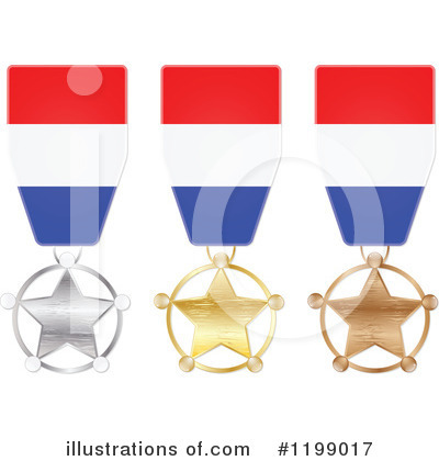 Medal Clipart #1199017 by Andrei Marincas