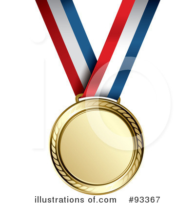 Royalty-Free (RF) Medal Clipart Illustration by TA Images - Stock Sample #93367