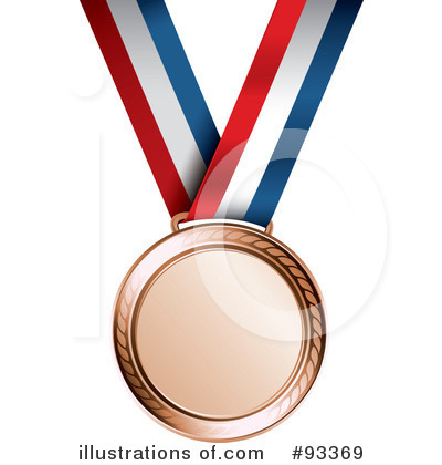 Sports Medal Clipart #93369 by TA Images