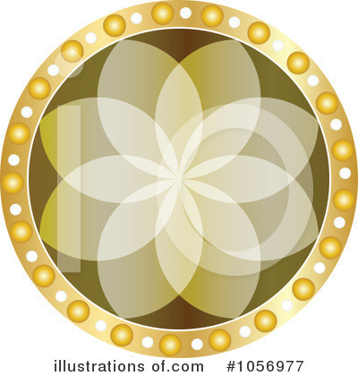 Medallion Clipart #1056977 by Andrei Marincas