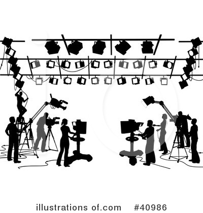 Media Crew Clipart #40986 by Tonis Pan