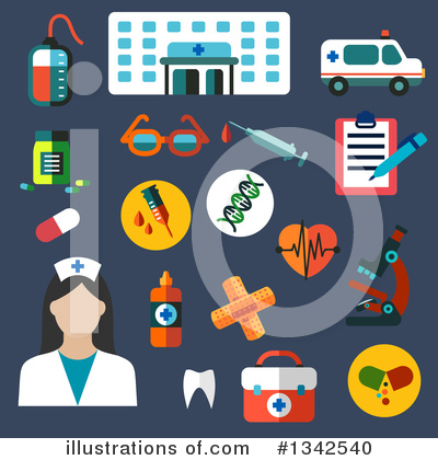 Royalty-Free (RF) Medical Clipart Illustration by Vector Tradition SM - Stock Sample #1342540