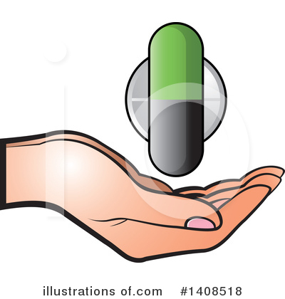 Pills Clipart #1408518 by Lal Perera