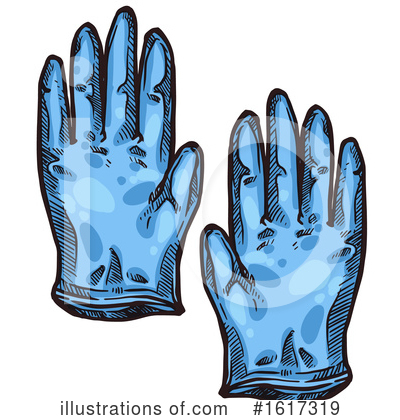 Gloves Clipart #1617319 by Vector Tradition SM