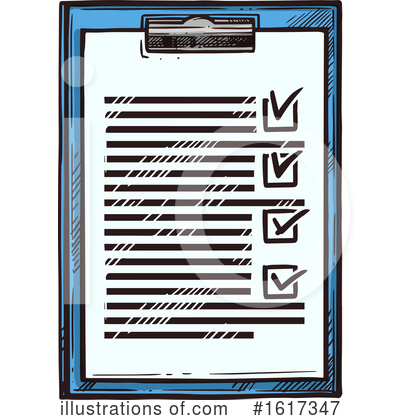 Checklist Clipart #1617347 by Vector Tradition SM