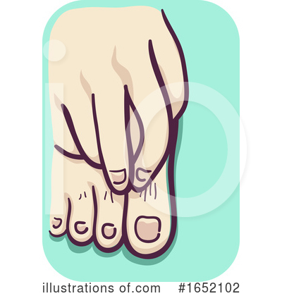 Foot Clipart #1652102 by BNP Design Studio