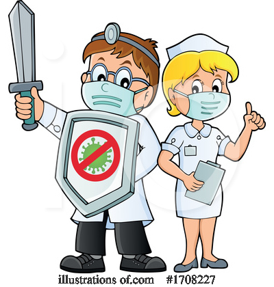 Nurse Clipart #1708227 by visekart