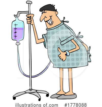 Hospital Gown Clipart #1778088 by djart