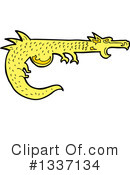 Medieval Dragon Clipart #1337134 by lineartestpilot