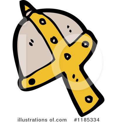 Royalty-Free (RF) Medieval Helmut Clipart Illustration by lineartestpilot - Stock Sample #1185334