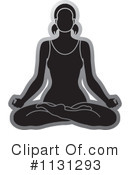 Meditating Clipart #1131293 by Lal Perera
