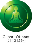 Meditating Clipart #1131294 by Lal Perera