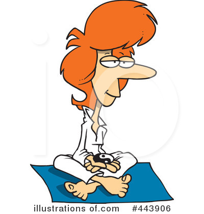 Meditation Clipart #443906 by toonaday