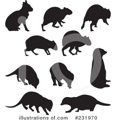 Royalty-Free (RF) Meerkat Clipart Illustration by Frisko - Stock Sample #231970