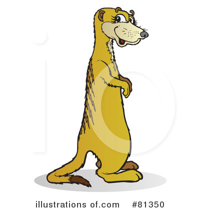 Royalty-Free (RF) Meerkat Clipart Illustration by Snowy - Stock Sample #81350