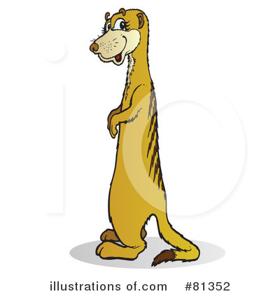 Royalty-Free (RF) Meerkat Clipart Illustration by Snowy - Stock Sample #81352