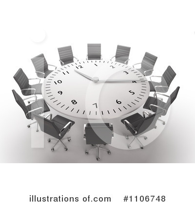 Royalty-Free (RF) Meeting Clipart Illustration by Mopic - Stock Sample #1106748