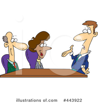 Royalty-Free (RF) Meeting Clipart Illustration by toonaday - Stock Sample #443922