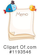 Memo Clipart #1193546 by BNP Design Studio