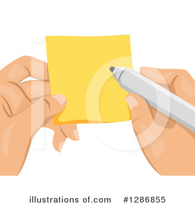 Sticky Note Clipart #1286855 by BNP Design Studio