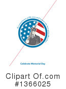 Memorial Day Clipart #1366025 by patrimonio