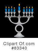 Menorah Clipart #83340 by Pams Clipart