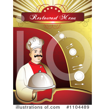 Royalty-Free (RF) Menu Clipart Illustration by merlinul - Stock Sample #1104489