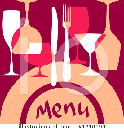 Royalty-Free (RF) Menu Clipart Illustration by Vector Tradition SM - Stock Sample #1210999