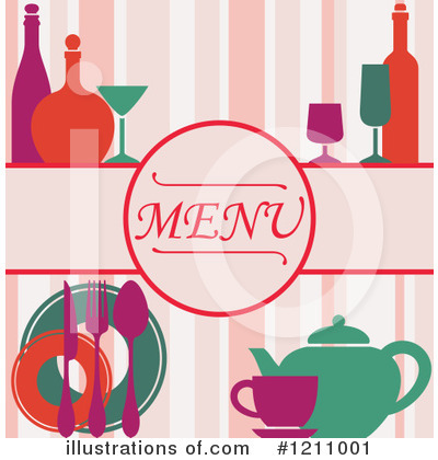 Royalty-Free (RF) Menu Clipart Illustration by Vector Tradition SM - Stock Sample #1211001