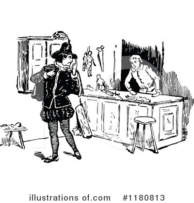 Royalty-Free (RF) Merchant Clipart Illustration by Prawny Vintage - Stock Sample #1180813