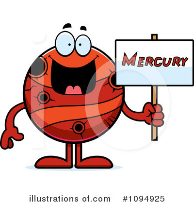 Royalty-Free (RF) Mercury Clipart Illustration by Cory Thoman - Stock Sample #1094925
