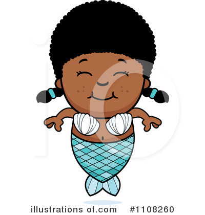 Royalty-Free (RF) Mermaid Clipart Illustration by Cory Thoman - Stock Sample #1108260