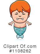 Mermaid Clipart #1108262 by Cory Thoman