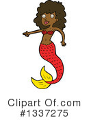 Mermaid Clipart #1337275 by lineartestpilot