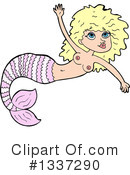 Mermaid Clipart #1337290 by lineartestpilot