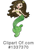 Mermaid Clipart #1337370 by lineartestpilot