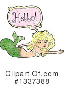 Mermaid Clipart #1337388 by lineartestpilot