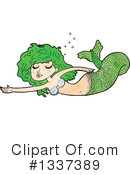 Mermaid Clipart #1337389 by lineartestpilot