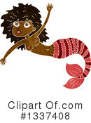 Mermaid Clipart #1337408 by lineartestpilot