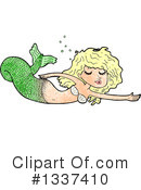 Mermaid Clipart #1337410 by lineartestpilot