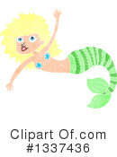Mermaid Clipart #1337436 by lineartestpilot