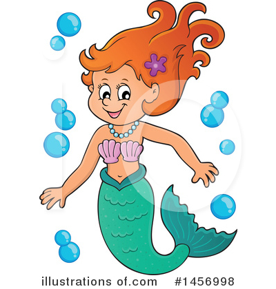 Mermaid Clipart #1456998 by visekart