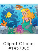 Mermaid Clipart #1457005 by visekart