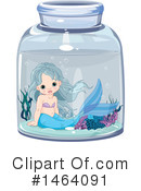 Mermaid Clipart #1464091 by Pushkin