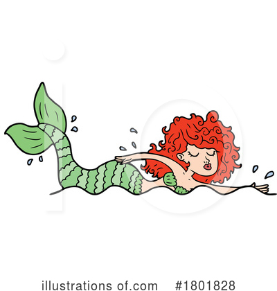 Red Head Clipart #1801828 by lineartestpilot