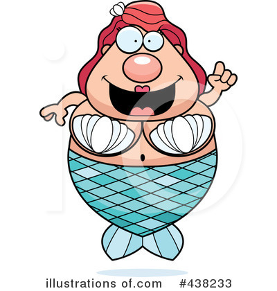 Royalty-Free (RF) Mermaid Clipart Illustration by Cory Thoman - Stock Sample #438233
