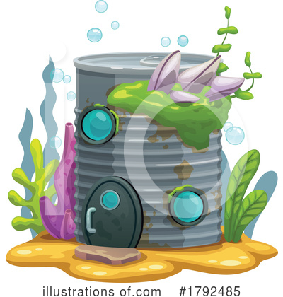 Royalty-Free (RF) Mermaid House Clipart Illustration by Vector Tradition SM - Stock Sample #1792485