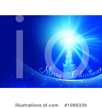 Royalty-Free (RF) Merry Christmas Clipart Illustration by dero - Stock Sample #1080336