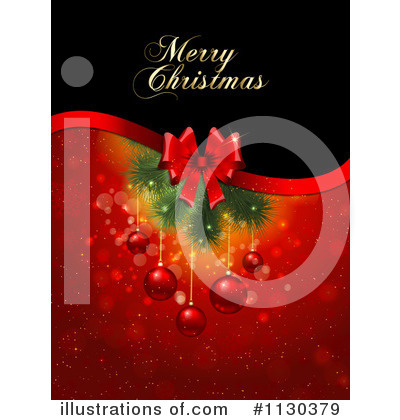 Royalty-Free (RF) Merry Christmas Clipart Illustration by KJ Pargeter - Stock Sample #1130379