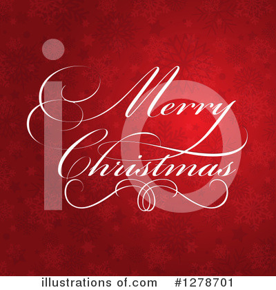 Christmas Greeting Clipart #1278701 by KJ Pargeter